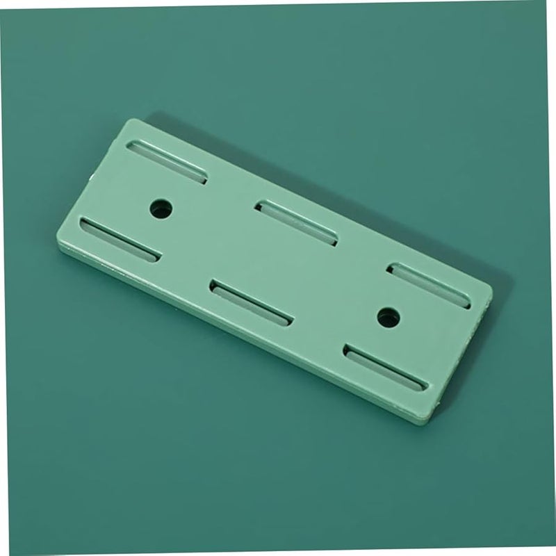 حامل مقبس الحائط الأخضر اللاصق منظم شريط الطاقة مشبك المكتب 8 قطع - Image 5