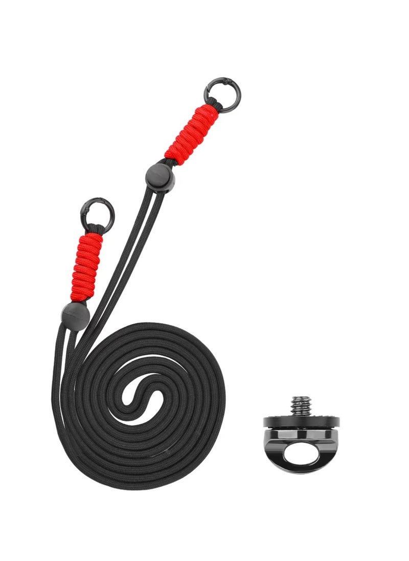 Generic Neck Strap for DJI OSMO Pocket 3 Anti-lost with 1/4 Screw Neck Strap for Pocket 3 Handheld Gimbal Camera Protective Accessories  - Image 1