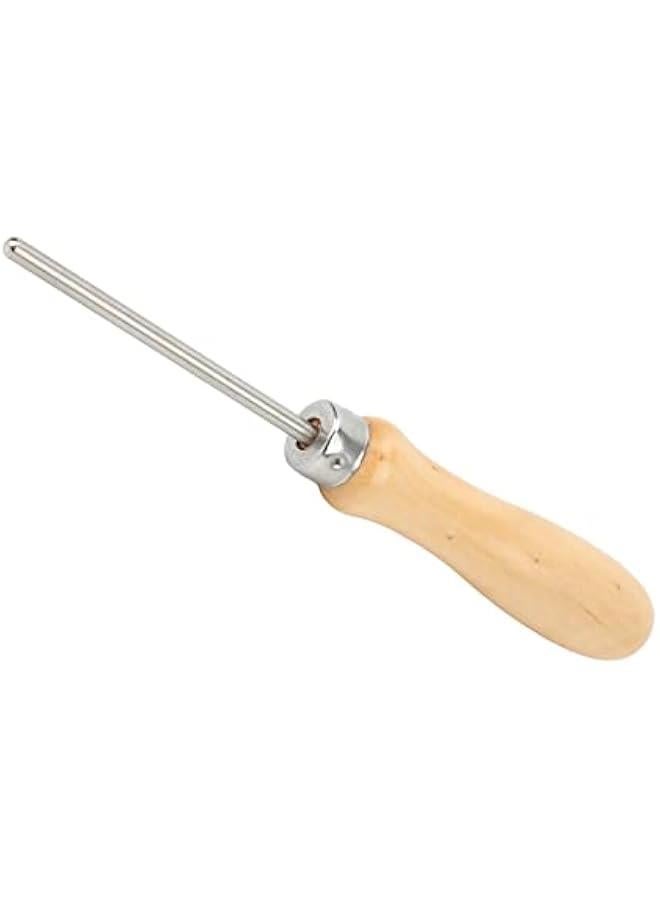 Generic Badminton Tennis Racquet String Awl, Portable Universal Wooden Handle Racquet Threading Tool for Outdoor Accessories Equitment - Image 4