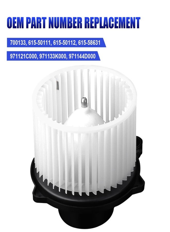 LCWRGS AC Blower Motor with Fan Fits for 2006 2007 2008 20009 2010 Hyundai Sonata, 2007-2010 Kia Optima, 06-11 Hyundai Azera, 07-08 Hyundai Entourage, 06-09 Hyundai Tucson, 2003-2006 Hyundai Accent 700133 - Image 5