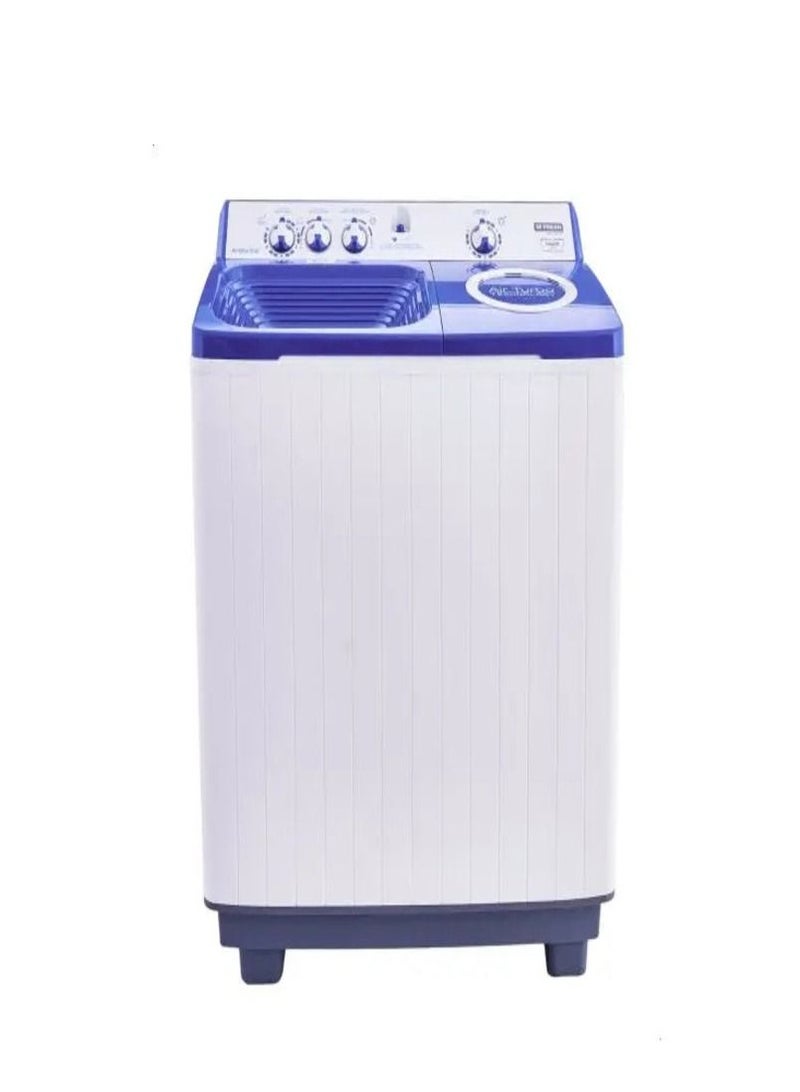 Fresh Top Load Half Automatic Washing Machine, With Dryer, 14 KG, Blue- FWT14000PD - Image 1