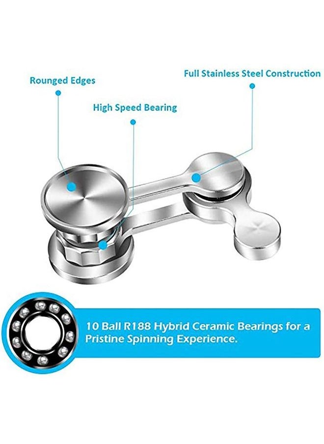 MVAQKLM  - Anti-Anxiety Fidget Spinner, Fidget Hand Toys Focus Finger Spinning Toy for Kid and Adult Relieving Stress Boredom ADHD Anxiety - Image 1