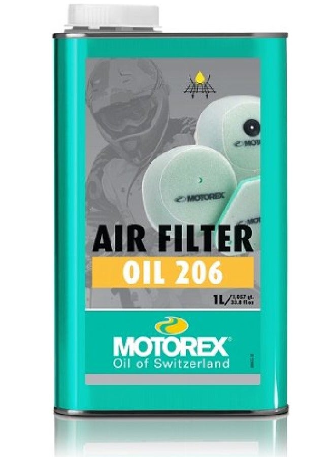 Ride with Confidence: Motorex Foam Filter Oil 206-1L - Unparalleled Protection for High-Performance Engines - Image 1