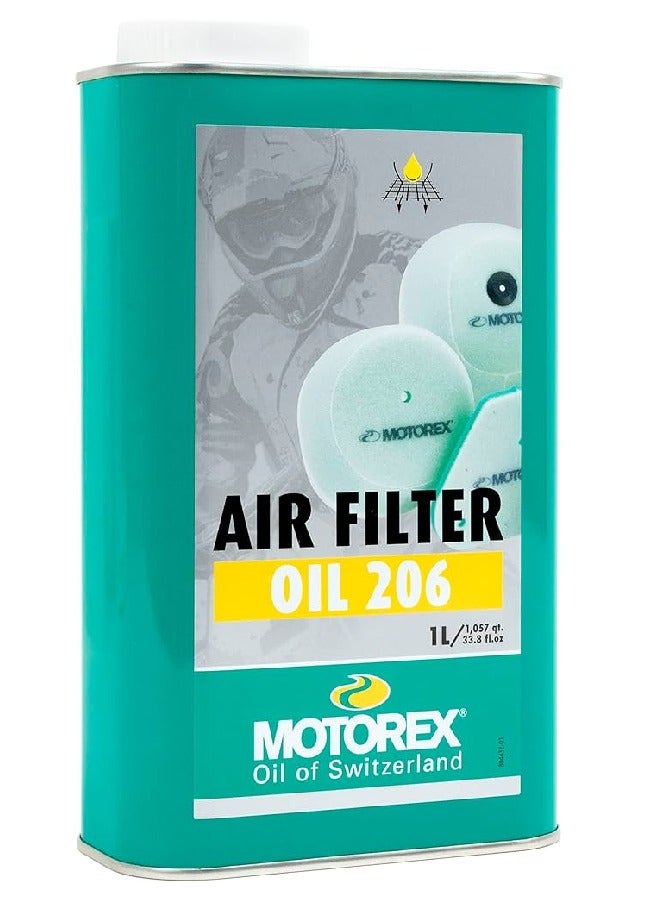 Ride with Confidence: Motorex Foam Filter Oil 206-1L - Unparalleled Protection for High-Performance Engines - Image 2