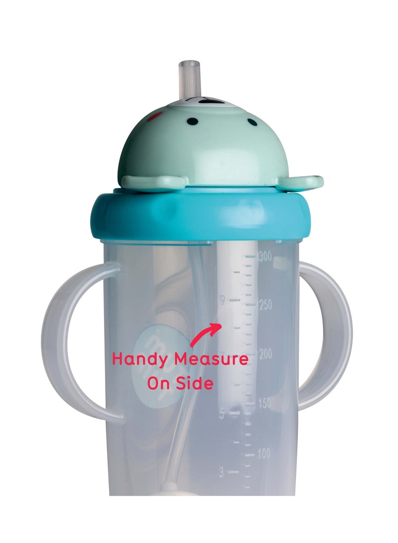 TUM TUM Tippy Up Free Flow Sippy Cup (No Valve), Sippy Cup for Toddlers, BPA Free (Boris Bear 300ml) - Image 3