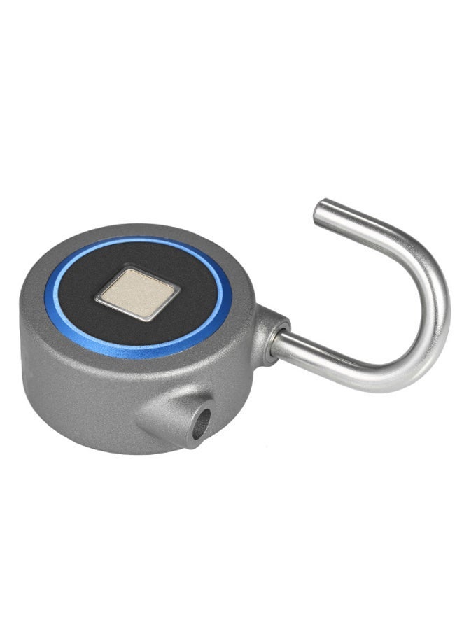 NIBEMINENT Bluetooth Wireless Fingerprint Lock With Cable Grey/Blue/Black  - Image 4