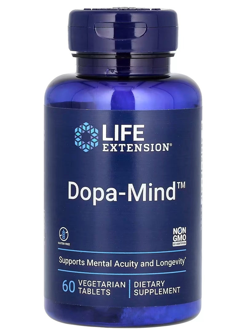 لايف إكستنشن تمديد الحياة، دوبا مايند، 60 قرصًا نباتيًا - Image 1