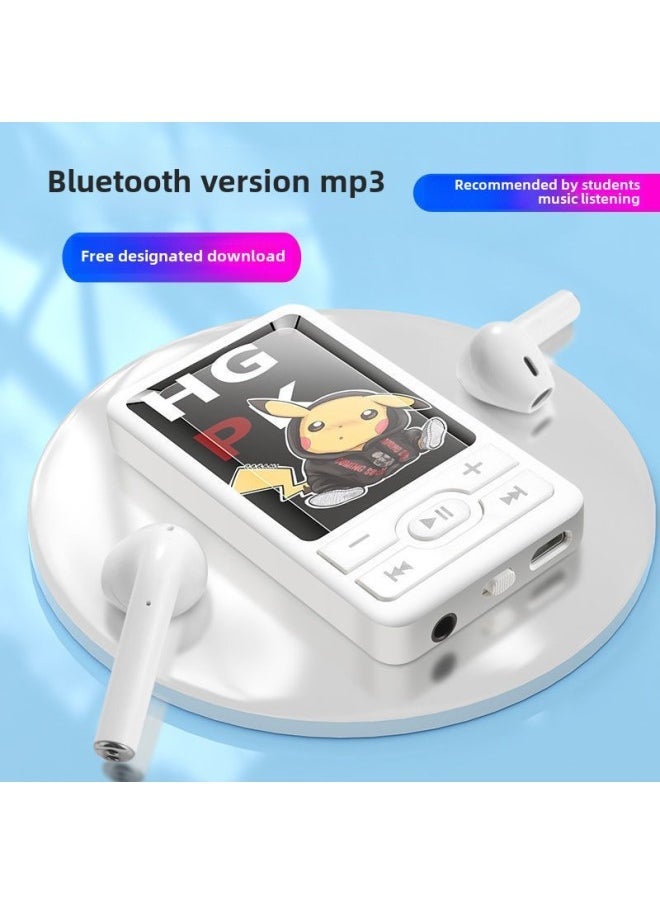 Beauenty Cartoon Cute Card Mp3 Music Player With Bluetooth Mini Mp3 Student Walkman Gift Mp3-Body Color:A1 Doraemon-With Bluetooth-Memory Capacity:16GB (host Ear Line Memory Card OTG Charging Line) - Image 3