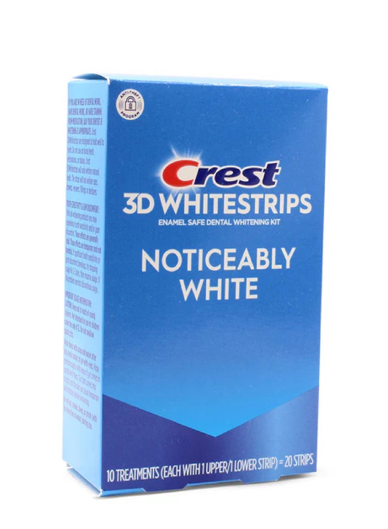 CREST 3D WHITESTRIPS NOTICEABLY WHITE 10 TREATMENT