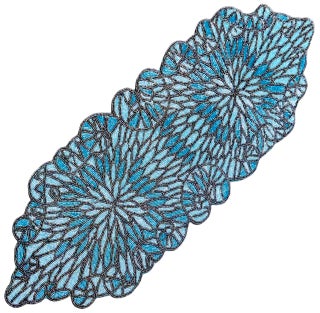 Beaded Table Runner 36inch Glitz Table Runner Decorative Runner Farmhouse Decor Table Runner Bridal Shower Beaded Table Runner Beaded Christmas Table Runner - Stone Sapphire - pzsku/ZC165897EECED2146D4BDZ/45/1749793895/2067bd1c-d3b5-4b73-87d1-4fd2a7a3cf8e