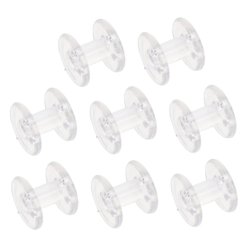 5 Pack Transparent Pleated Shade Blind Tensioner Hold Down Spools Easy to Install Cord Retainer for RV Window Covering - Image 2
