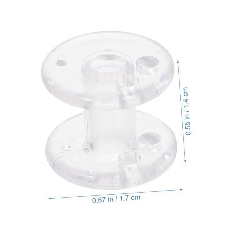 5 Pack Transparent Pleated Shade Blind Tensioner Hold Down Spools Easy to Install Cord Retainer for RV Window Covering - Image 3