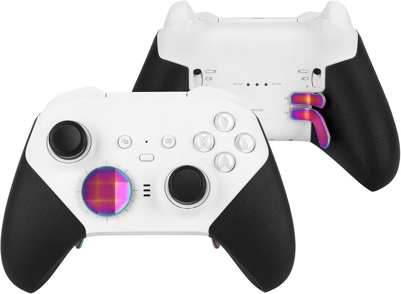 marspell 13 in 1 Metal Thumbsticks for Xbox One Elite Series 2 Controller, Elite Series 2 Core Controller Gaming Accessory Parts, Metal Mod 6 Swap Joysticks, 4 Paddles, 2 D-Pads, 1 Tool(Multi-Colored) - Image 4
