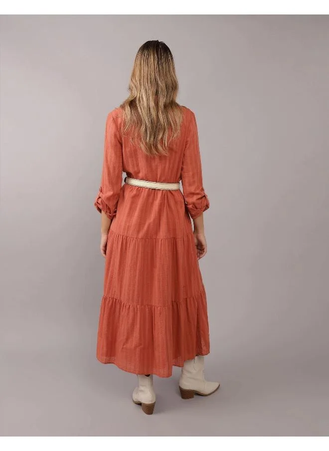 American Eagle Tiered Cotton Dress