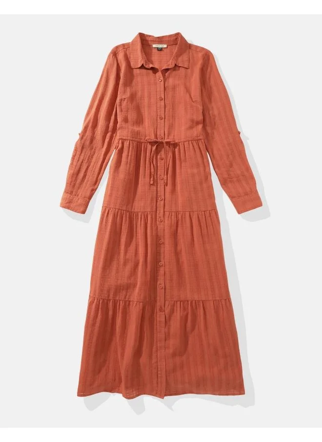 American Eagle Tiered Cotton Dress