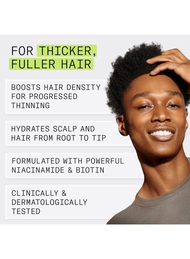 Nioxin Scalp + Hair Thickening System 2 | For Natural Hair with Progressed Thinning | Boost Hair Density with Niacinamide & Biotin | Trial Size | 1 Month Supply - Image 5