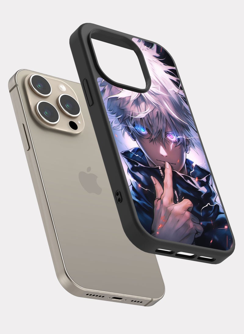 PXLAAT iPhone 15 Pro case cover Jujutsu Kaisen Satoru Gojo - Image 2