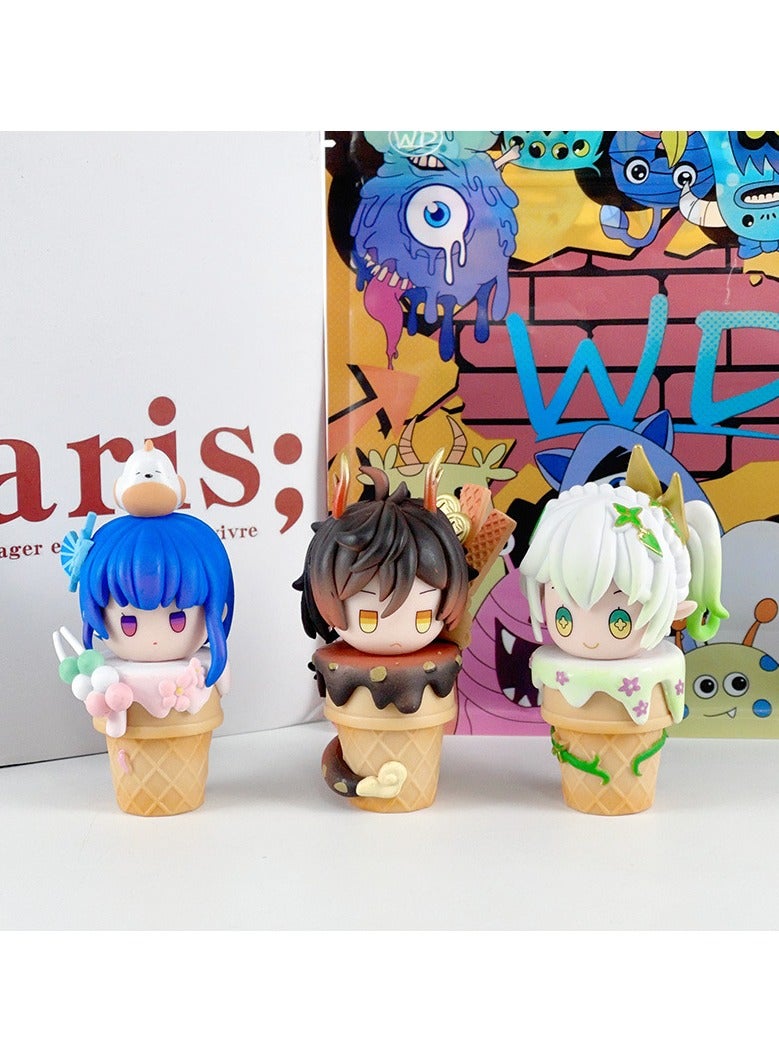 general Hatsune Miku Figure Youth Pig-headed Teenager Game Center Uniform Hatsune Model Ornament  - Image 2