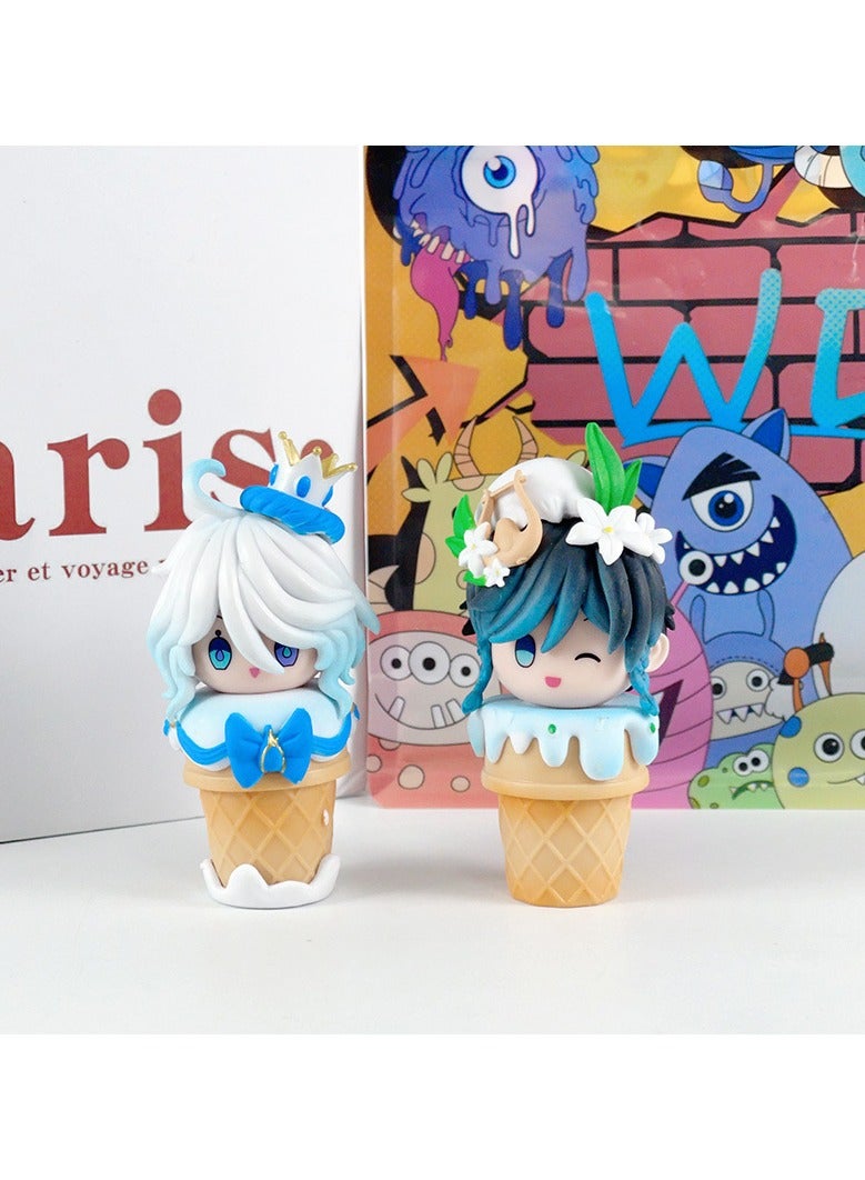 general Hatsune Miku Figure Youth Pig-headed Teenager Game Center Uniform Hatsune Model Ornament  - Image 3