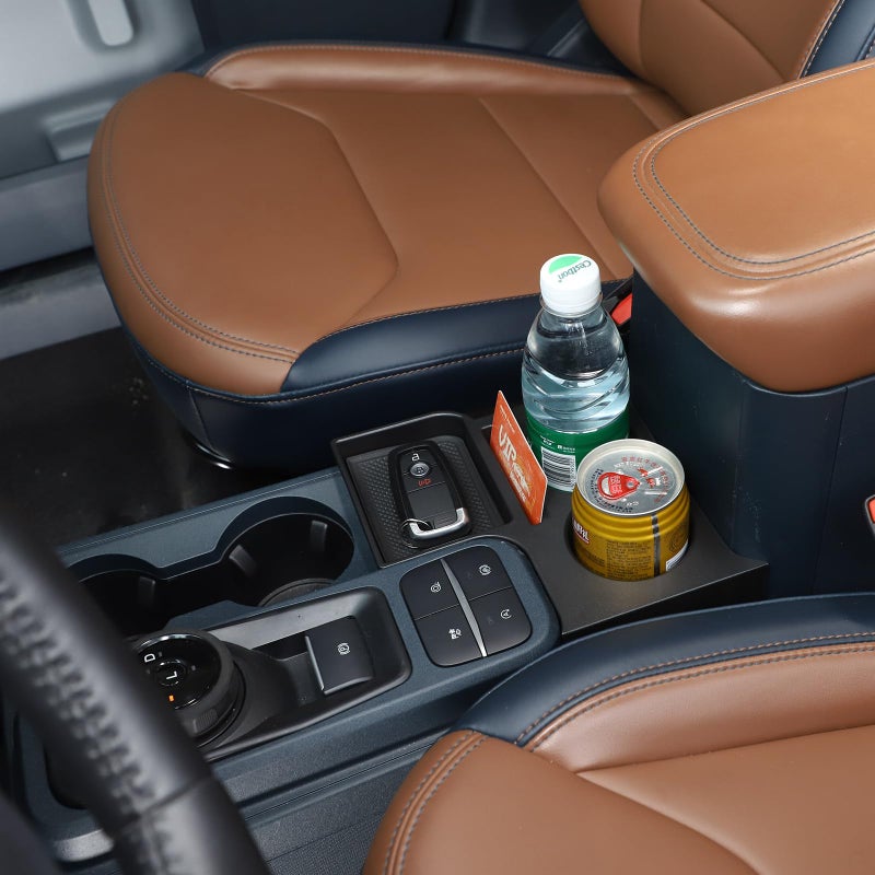 TOYCIDFG Center Console Cup Holder Organizer Tray Compatible with Ford Maverick 2022-2025, Insert Assembly Storage Box ABS Interior Accessories Armrest Organizer - Image 4