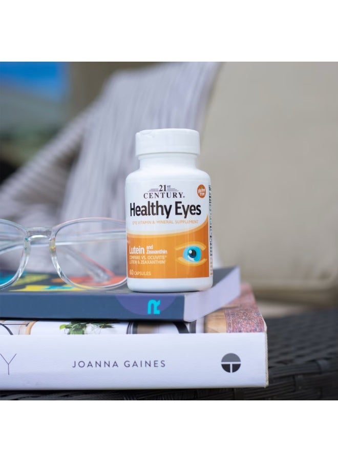 21st Century Healthy Eyes Lutein & Zeaxanthin, 60 Capsules - Image 2