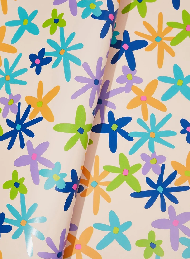 Typo Printed Roll Wrapping Paper