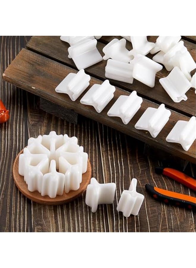 Arabest 50 Pcs Safe T Post Cap T Post Vinyl Safety Cap T Post Topper (White) - Image 5