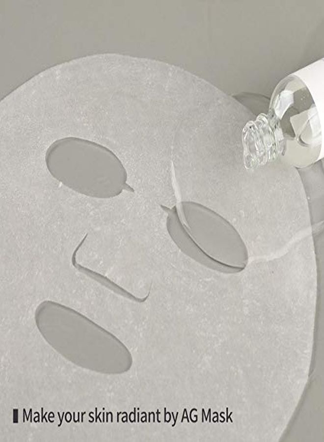 OxygenCeuticals Premium Black Caviar Facial Mask Sheet For AntiAging And AntiWrinkle, Ag Mask, 6 Sheets, Hydrating And Brightening, Made In Korea. - Image 5