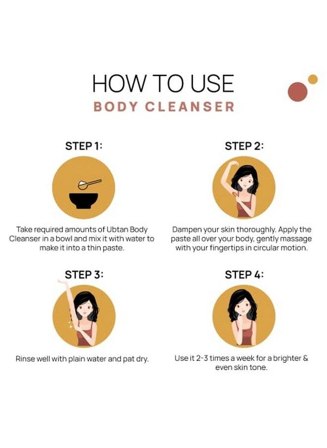 The Tribe Concepts - Ubtan Body Cleanser (250 Grams) - Image 1