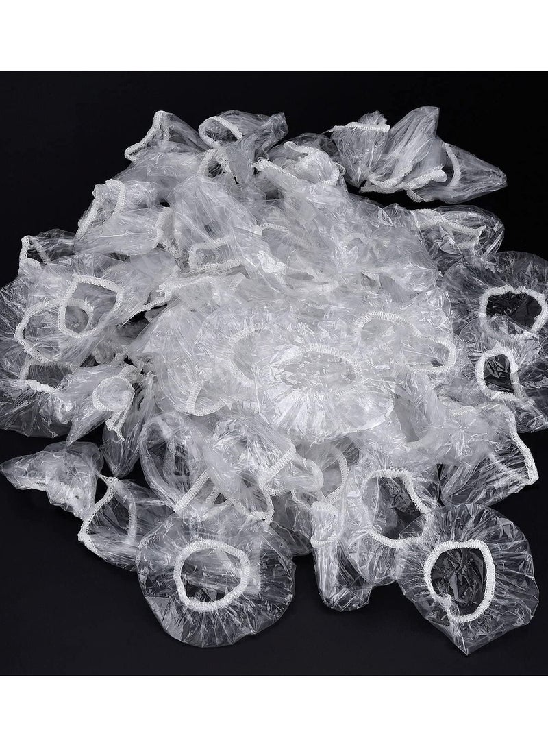 BLOOMING TIME 100pcs Disposable Waterproof Ear Protectors Shower & Spa Ear Cover Caps - Image 2