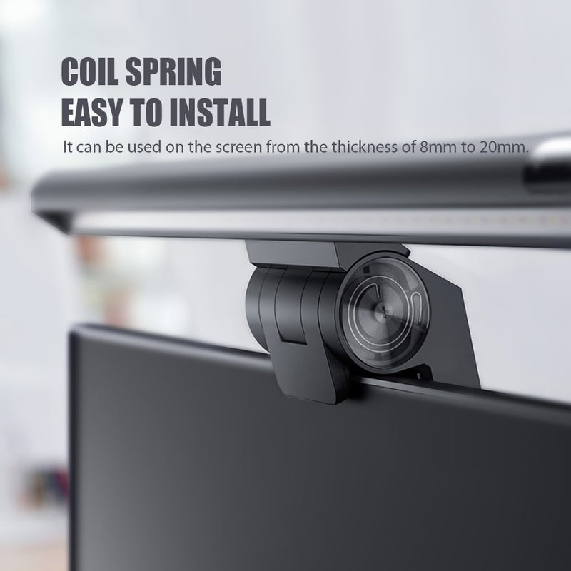Baseus Youpin Baseus LED Hanging Light on Screen LED Desk Lamp PC Laptop Screen Bar Table Lamp Office Study Reading Light in USB - Image 5