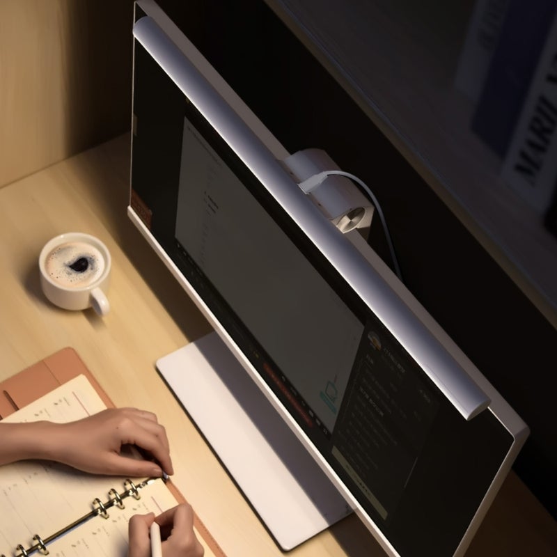 Baseus Youpin Baseus LED Hanging Light on Screen LED Desk Lamp PC Laptop Screen Bar Table Lamp Office Study Reading Light in USB - Image 4