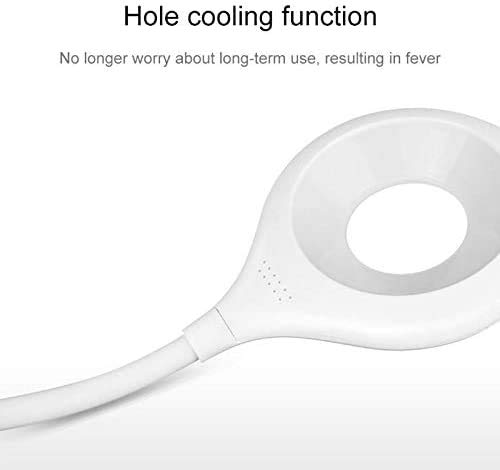 IDOLESHOP 5 in One Touch Control with 3 Shades and Mobile Holder Design with Study Desk Night Light (White) - Image 3