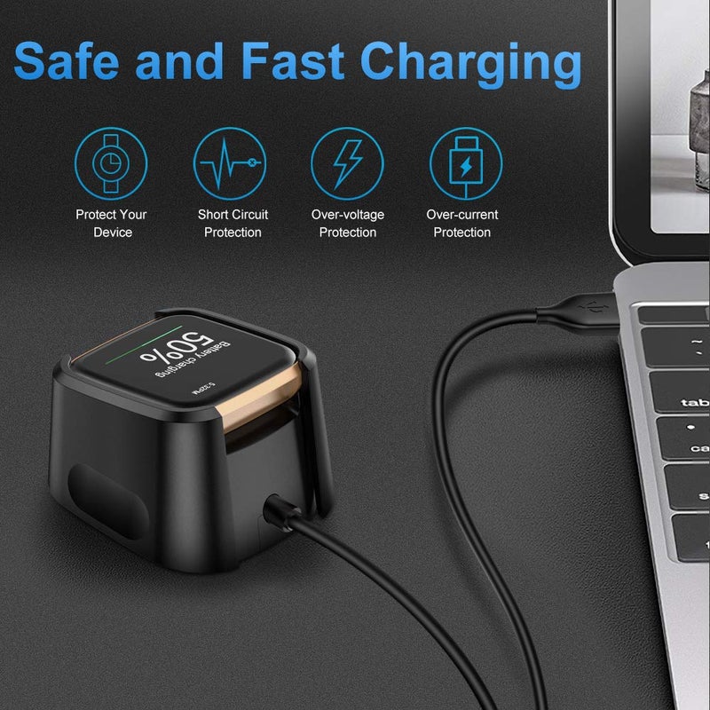 CAVN Charging Cable USB Charger Dock for Versa 2 Fitness Smartwatch - Image 5