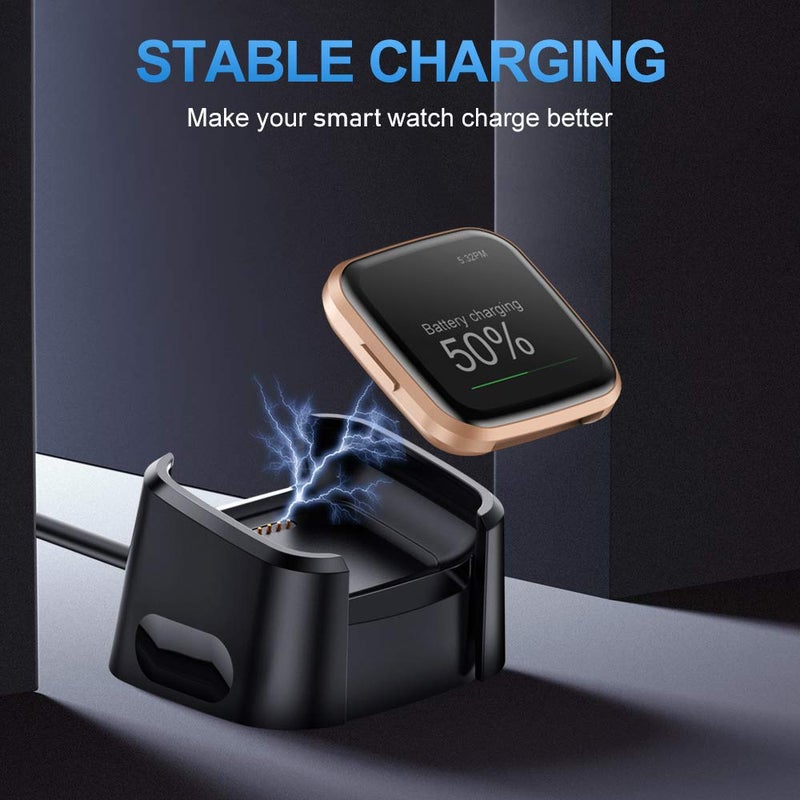 CAVN Charging Cable USB Charger Dock for Versa 2 Fitness Smartwatch - Image 3