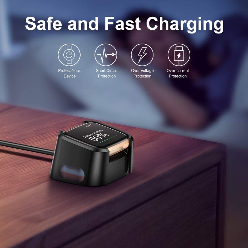 CAVN Charging Cable USB Charger Dock for Versa 2 Fitness Smartwatch - Image 4