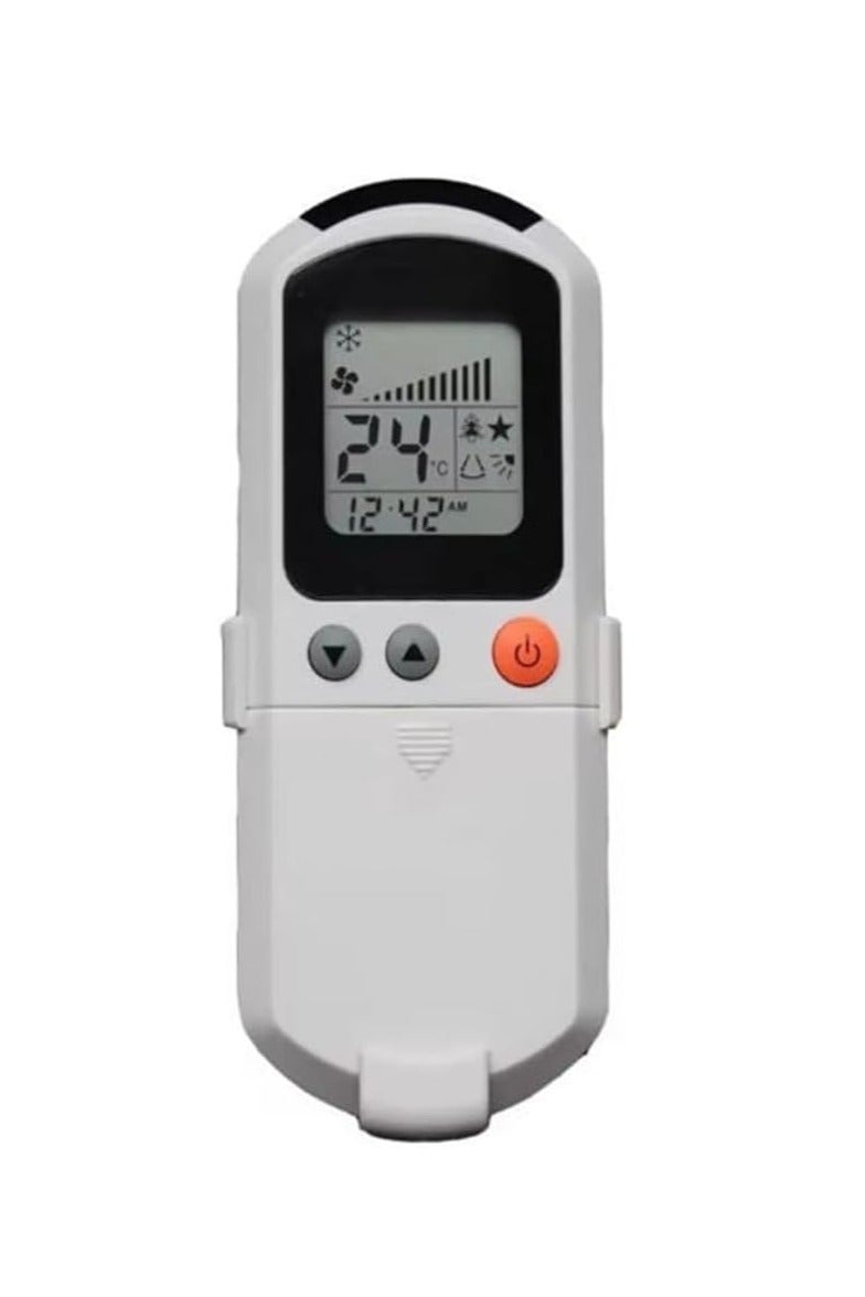Remote control compatible with Unionaire air conditioners, with a special holder. - Image 1