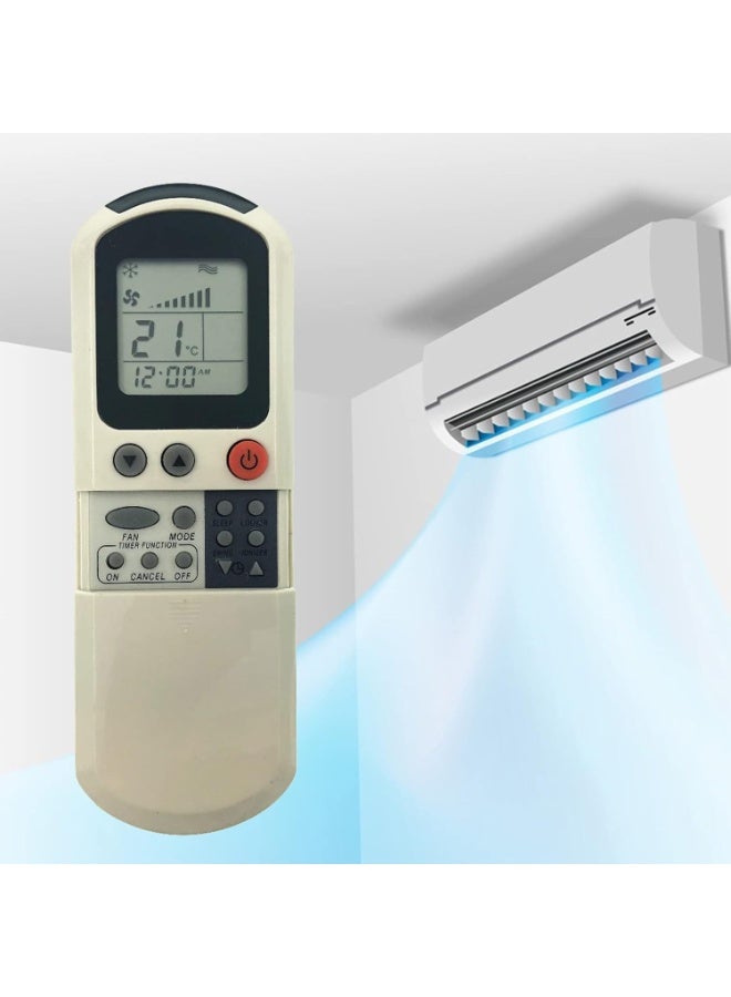 Remote control compatible with Unionaire air conditioners, with a special holder. - Image 2