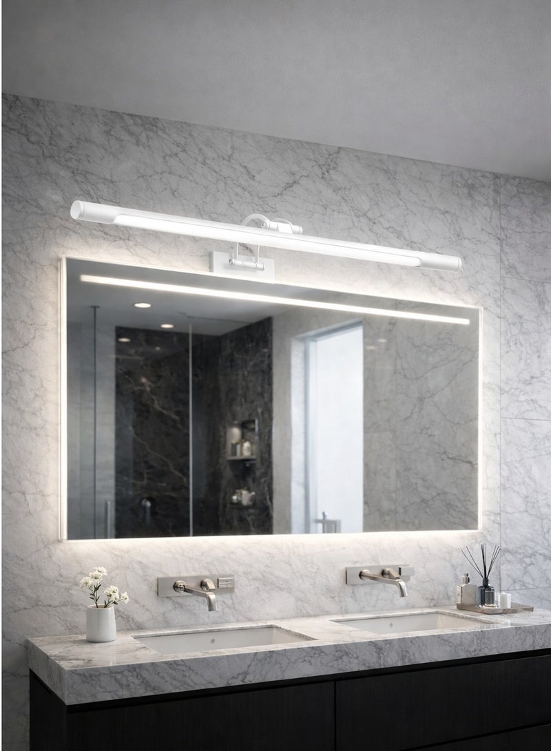 AL THURAYAT Modern 3-Color Dimmable Wall Lamp, 15W, 60cm. With this modern wall lamp, it provides balanced lighting, ideal for placing above mirrors. (White color) - Image 3