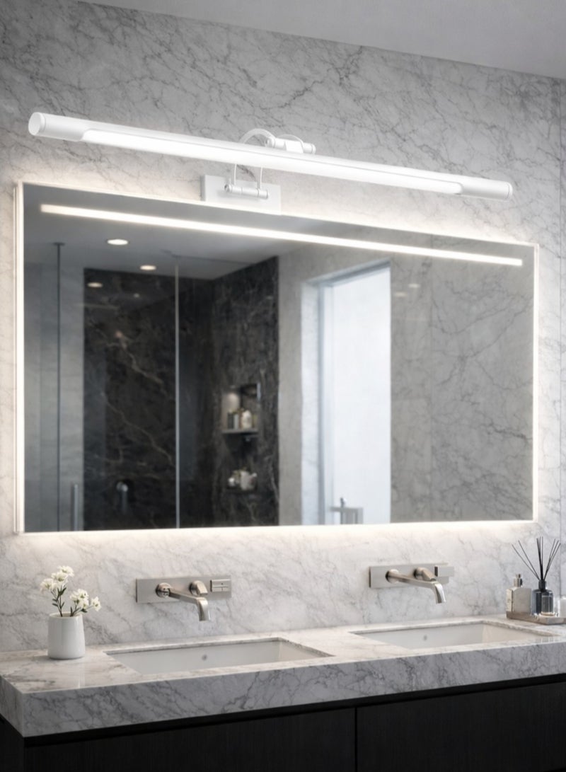 AL THURAYAT Modern LED Wall Lamp 15W with 3 Light Colors – 60cm Bathroom & Indoor Decorative Wall Light – White - Image 1