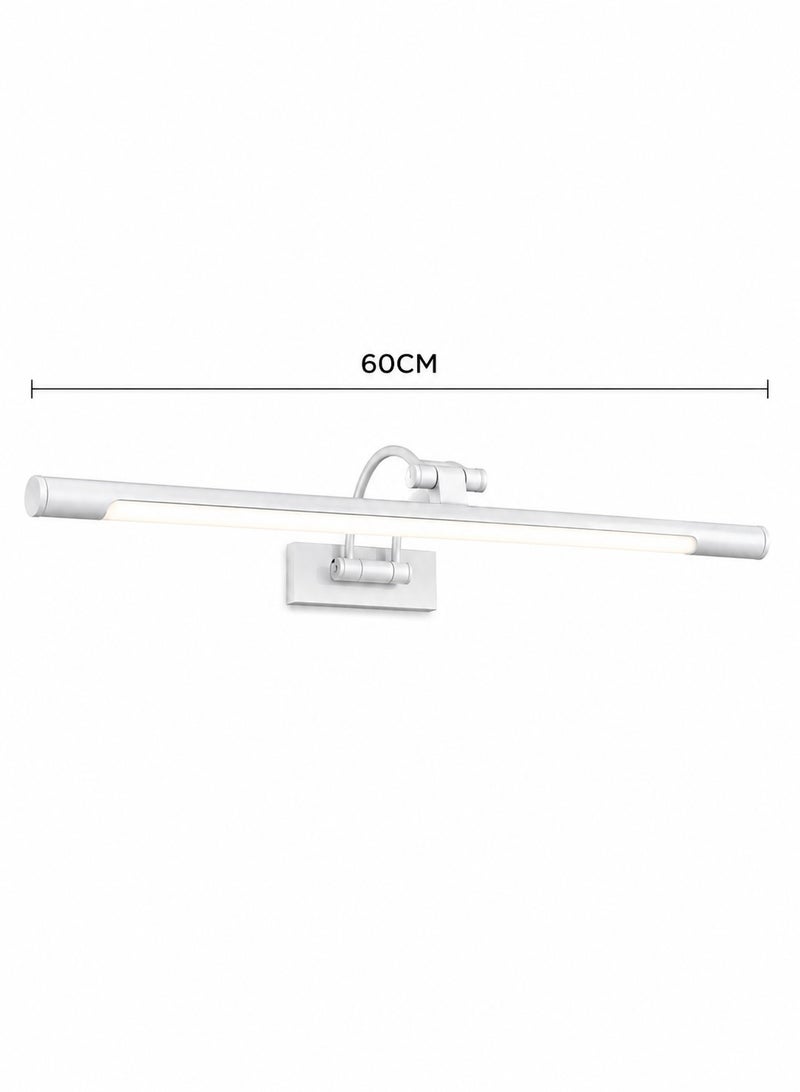 الثريات مصباح حائط LED مودرن 15W بإضاءة لون واحد ثابت – إضاءة حمام وديكور داخلي 60 سم – أبيض - Image 2