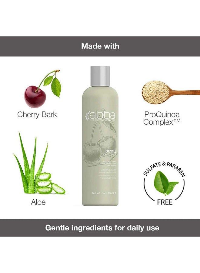 ABBA Gentle Conditioner Cherry Bark 8 Fl Oz - Image 4