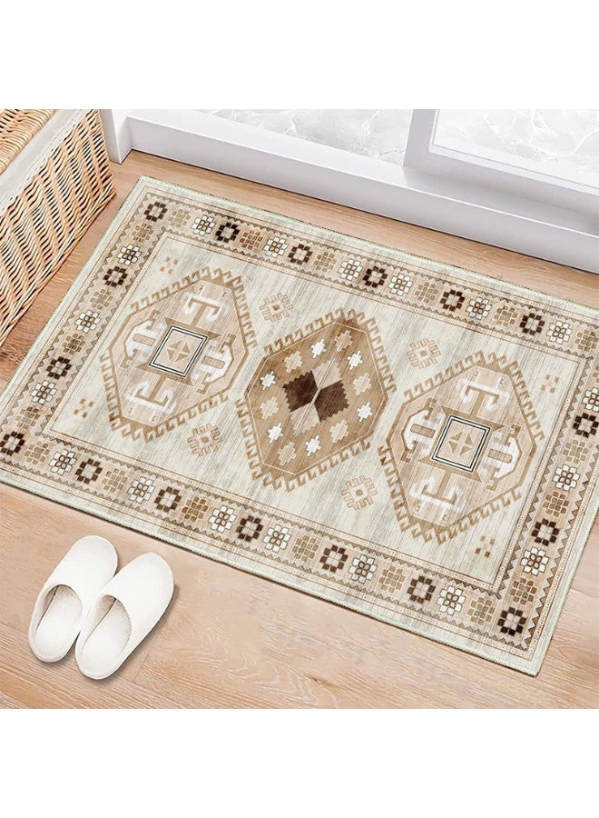 آنا سجادة منطقة من مخمل الكريستال غير منزلقه ومتينة للاستخدام المنزلي - Image 1