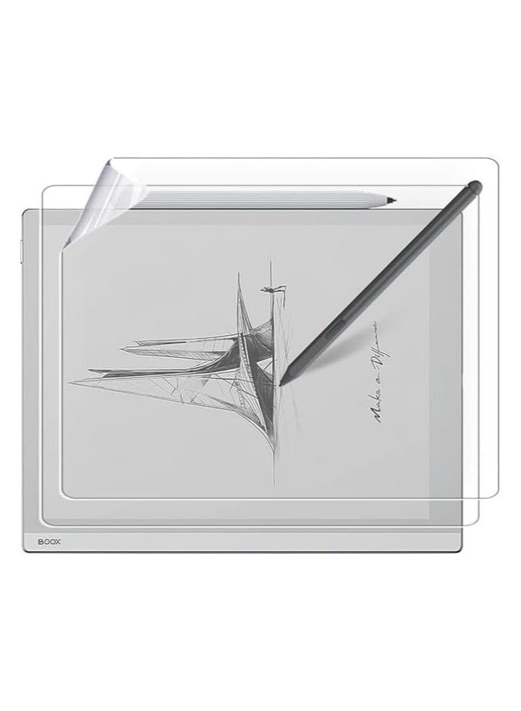عام حزمة مكونة من 2 واقي شاشة متوافقة مع جهاز Onyx Boox Go 2024 بحجم 10.3 بوصة، واقي شاشة مضاد للبهتان بمساحة ضوئية وشعور بمسطح ورقي - Image 1