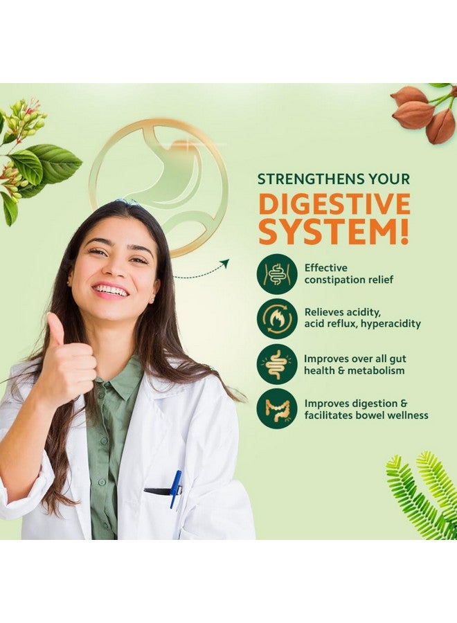 VANSAAR Triphala Juice - 1L | All-in-one Digestive Care Solution | Long term constipation, digestive problem relief supplement | Improves Gut Health | 100 % Ayurvedic Formula - Image 5