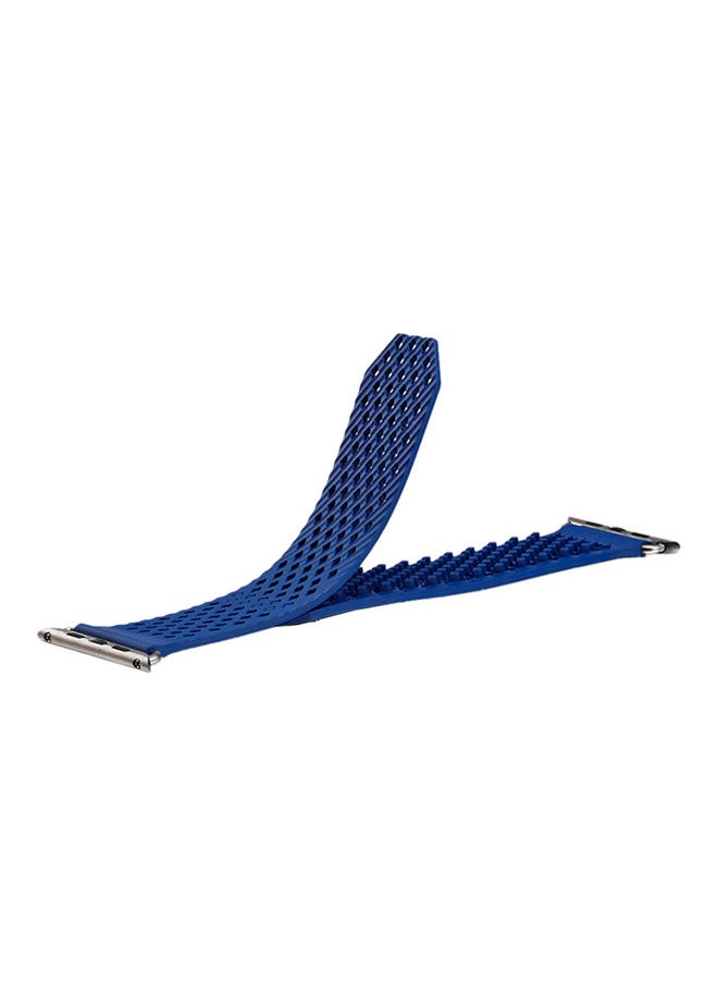 NIBEMINENT - Milanese Loop Replacement Strap For Apple Watch Series 3/2/1 Navy - Image 1