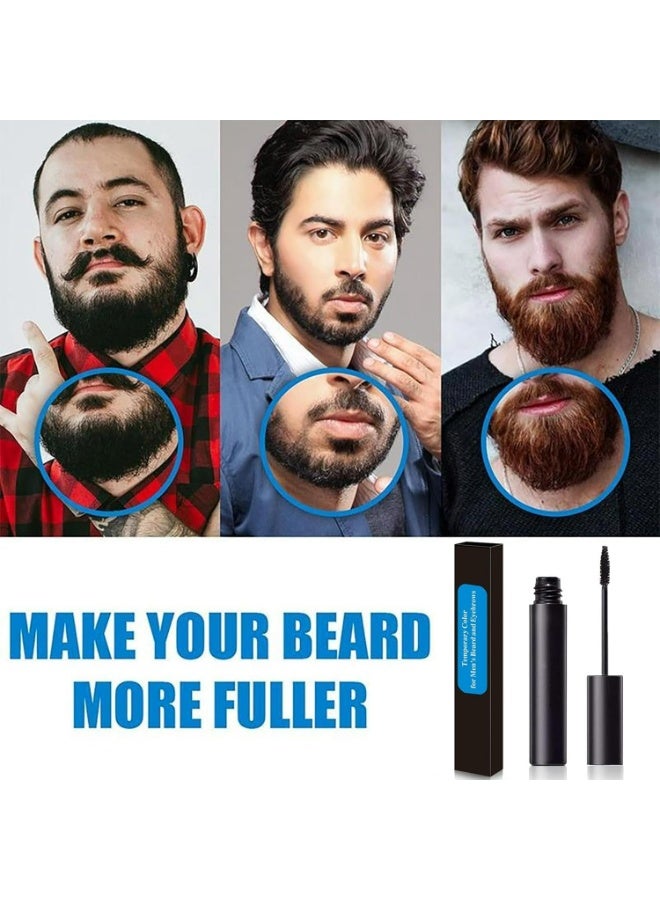 HAVEN Black Beard Pencil Filler for Men, Waterproof and Sweatproof Brush for Styling, Thicken Define Shape Mustache, Portable, Eyebrow and Beard Coverage, Long Lasting, Easy to Use - Image 5