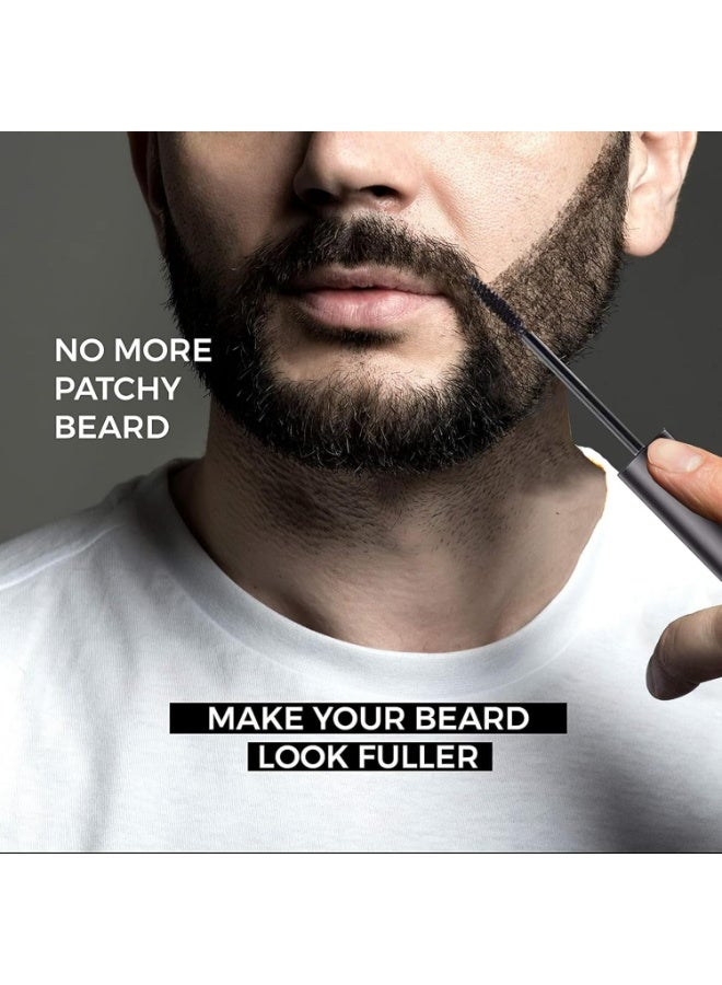 HAVEN Black Beard Pencil Filler for Men, Waterproof and Sweatproof Brush for Styling, Thicken Define Shape Mustache, Portable, Eyebrow and Beard Coverage, Long Lasting, Easy to Use - Image 4