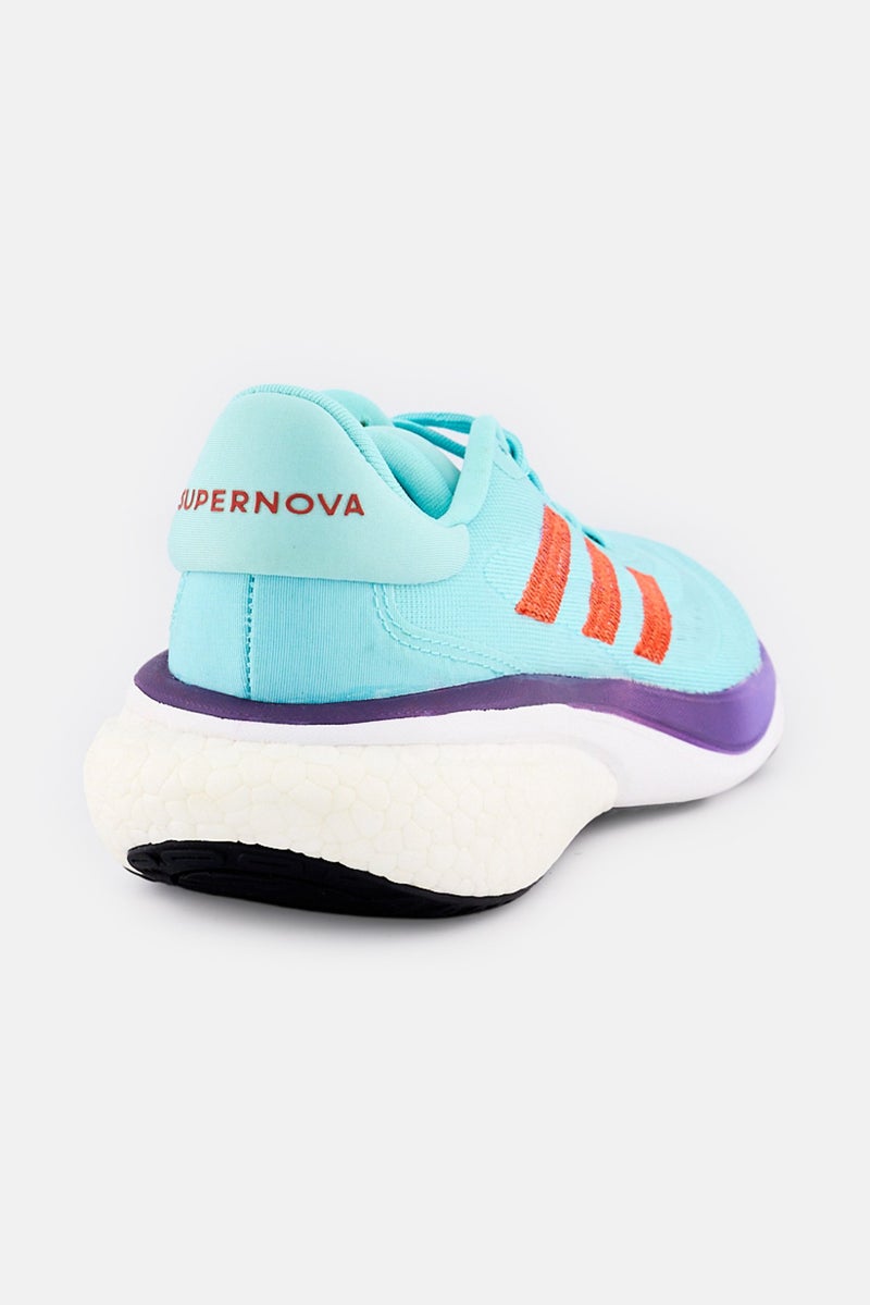 Adidas Women Supernova 3 Lace Up Running Shoes, Turquoise - Image 2