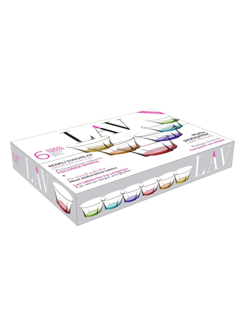 LAV Coral Truva 6 Bowls 310 CC - Image 2